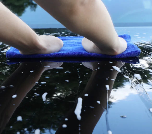 Super Thick Plush Cloth For Washing Cleaning Drying Absorb Wax Polishing Car Wash Microfiber Towels