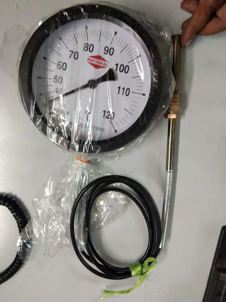 Indian Manufacturer Capillary Type Thermometer Gauge Thermometers to Measure the Process Temperature for Sale
