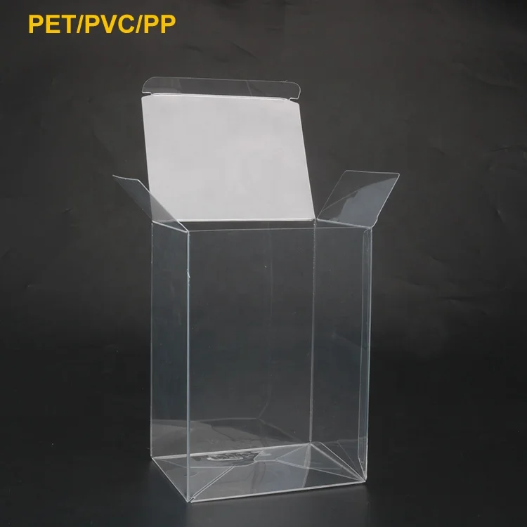 Wholesale Customized Clear PVC Box Printed Acetate Box Transparent PVC Transparent Gift Box Folding Packaging