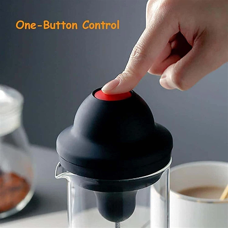 battery operated latte milk foamer frother shake mixer electric frother whisk