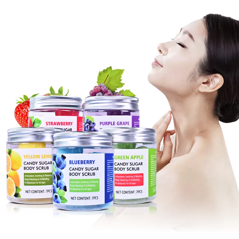 Oem Pure Natural Extract Body Scrub Exfoliate Lightening Top Ranking Bodyscrub Balls Avocado Shea Sugar Scrub For Body