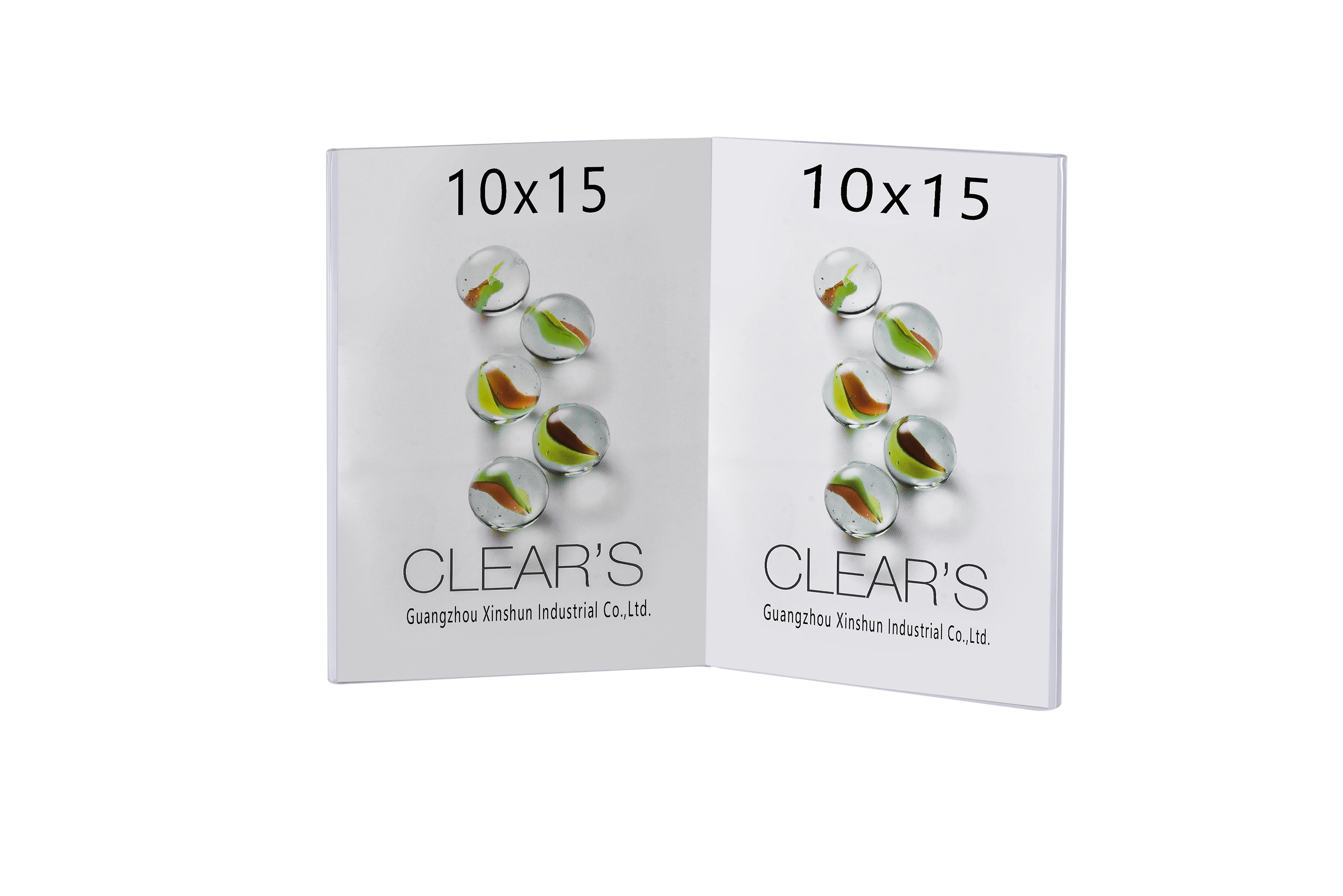 Strong Magnetic  Acrylic Picture Frame ,Curved Shape Luxury Acrylic Magnetic  Photo Frame