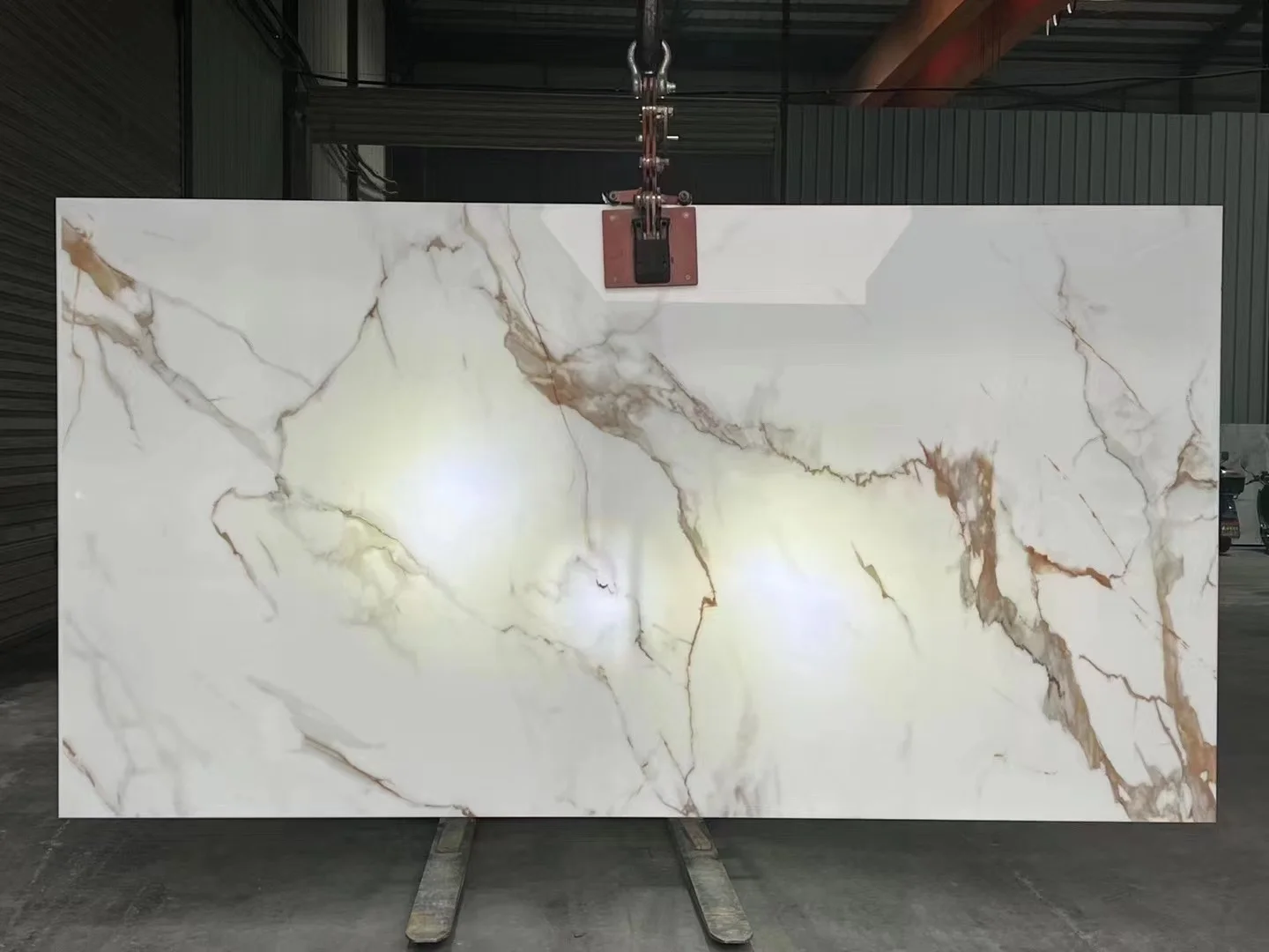 China Artificial Marble Slabs Artificial Nano Marmoglass Slab Nano White Artificial Marble Slab