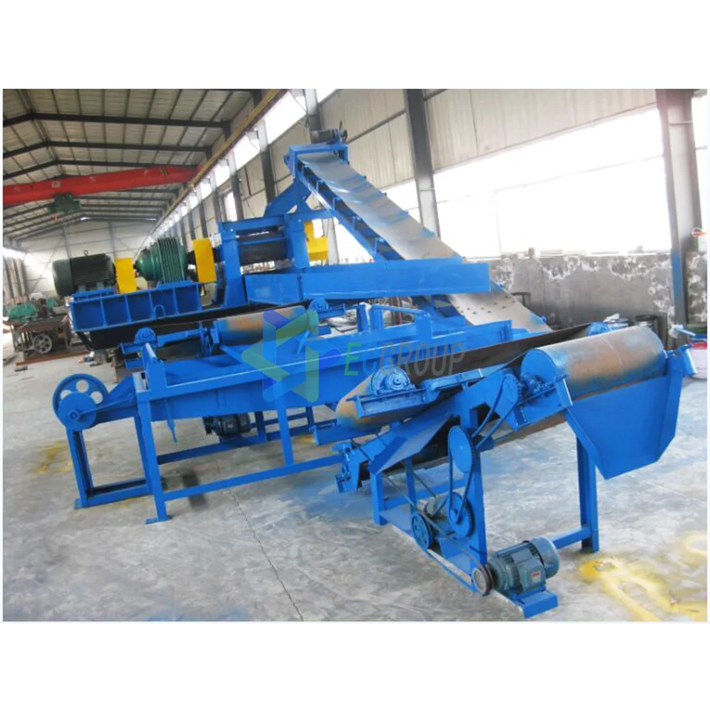 Waste Tyre Recycling Rubber Powder Making Machine / Tire Shredder Machine