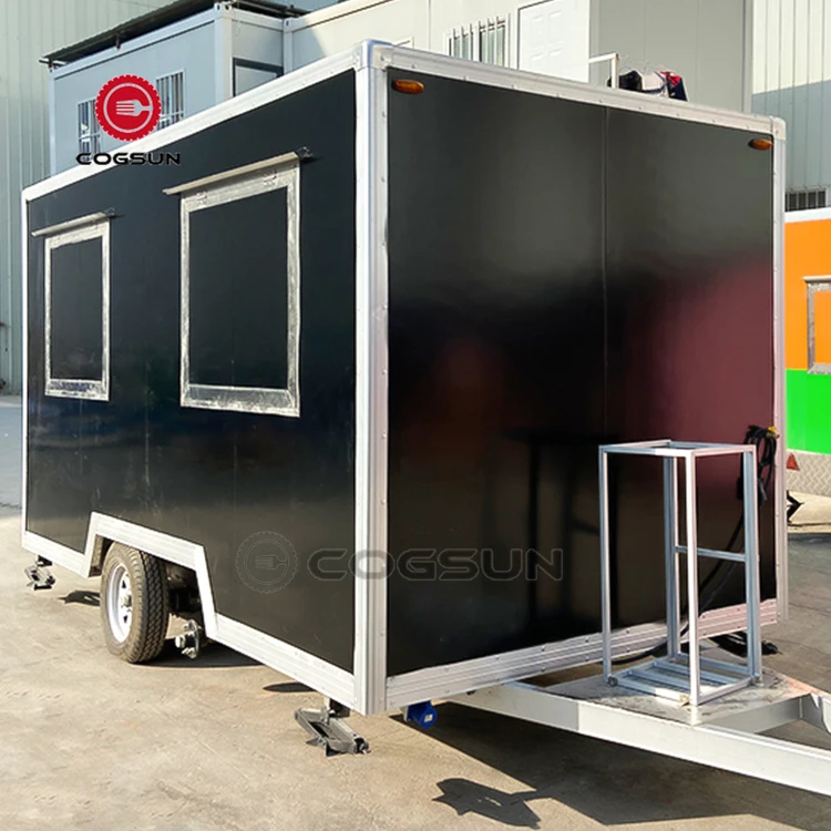High-End Concession Trailer with Full Kitchen Setup and Ice Cream Station Versatile Mobile Unit
