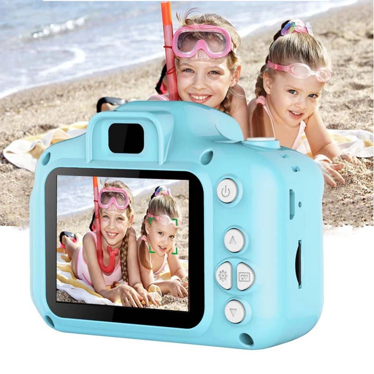 China Manufactory Dropship Kids Camera Children Mini Digital Camera Cute Cartoon Cam 13mp Slr Toys For Birthday 2 Inch Screen