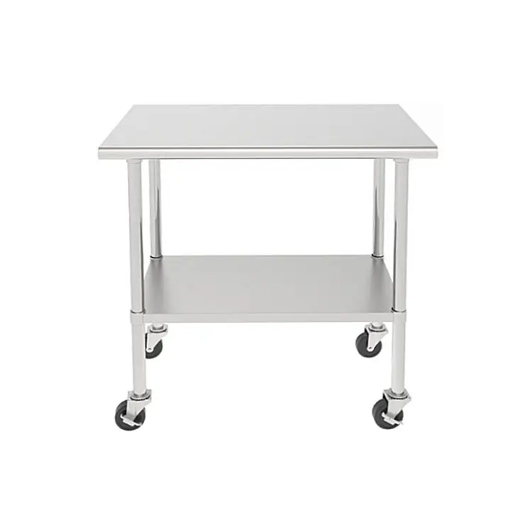 OEM Manufacture Supplier Of Garage Stainless Table Rotating Worktable