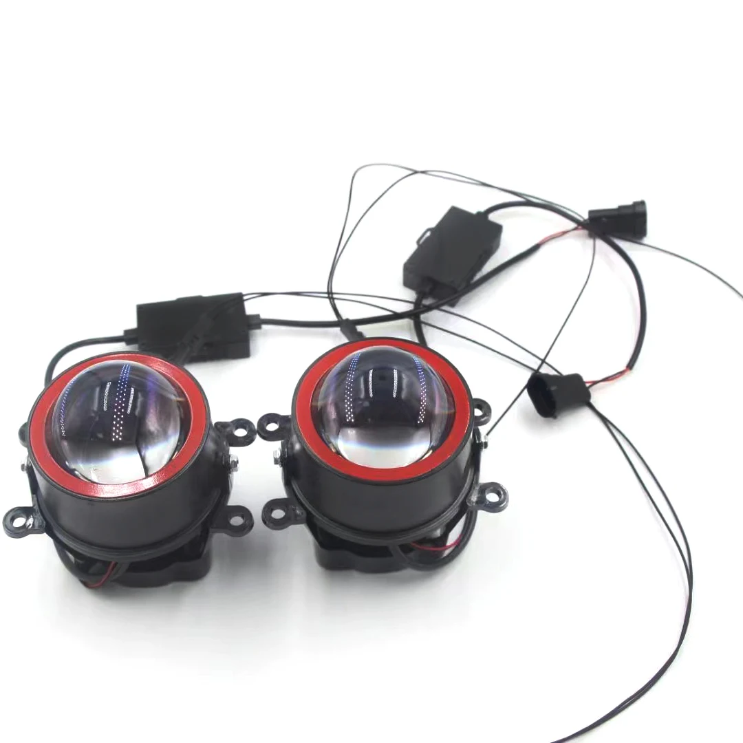GPNE factory Fog Projector Lens 3000k 6000k  Universal Fog Lamp High and low beam projector lights