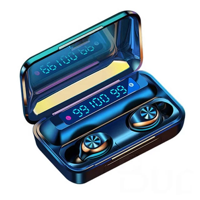 3 LED Digital Power Display F9-10 TWS Wireless Earphones 9D Stereo headphone 1200mAh Power Bank audifonos f9