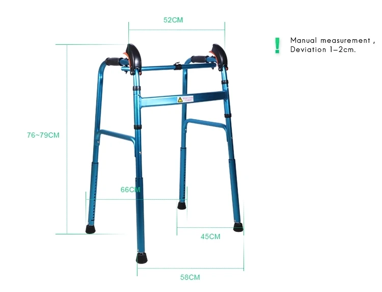 Adjustable aluminum folding walking aid help stick the walking aid of medical orthopedic crutch