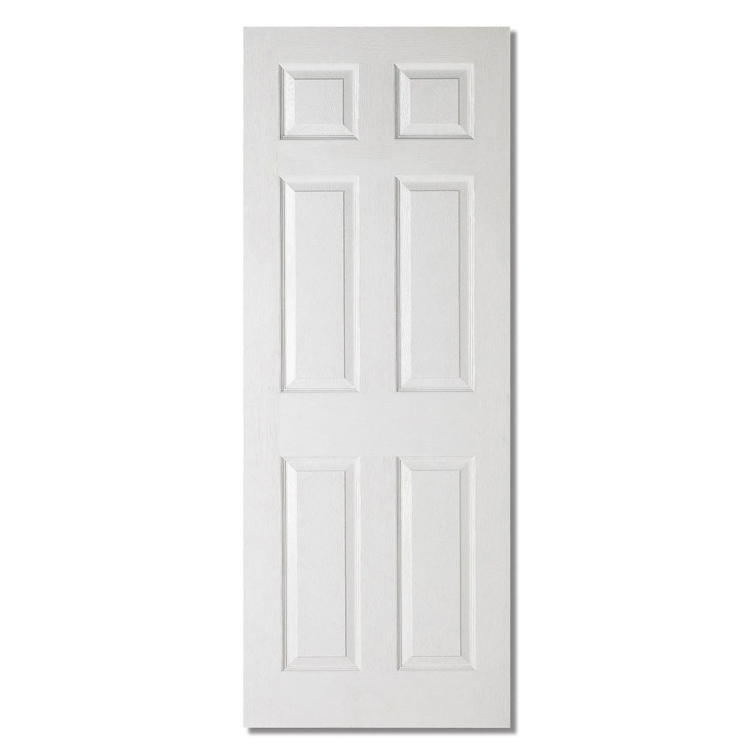 Berkley style White primed prehung Hollow core interior MDF moulded door for houses