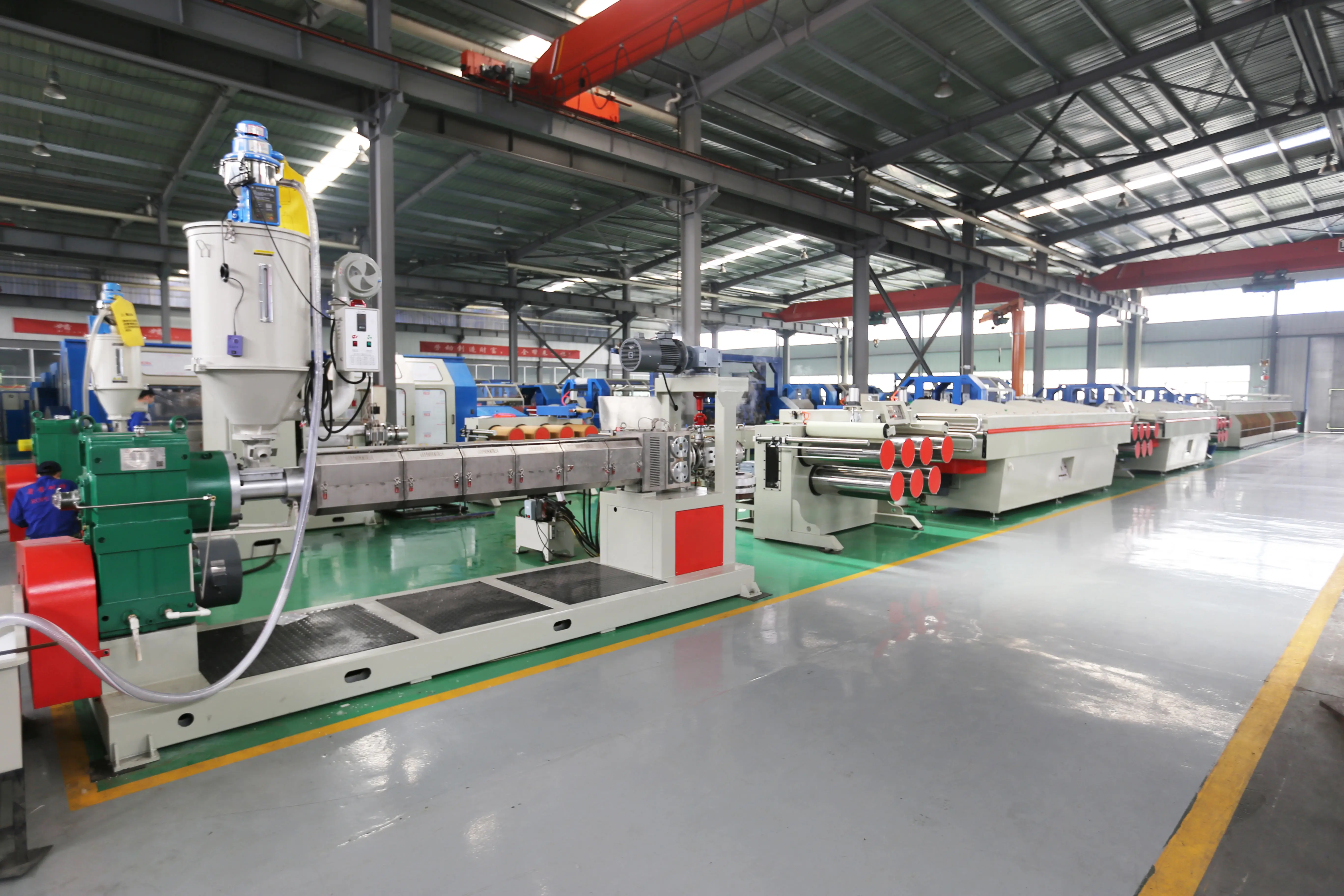 monofilament extrusion line for polyester pet pa nylon zipper line extruder machine