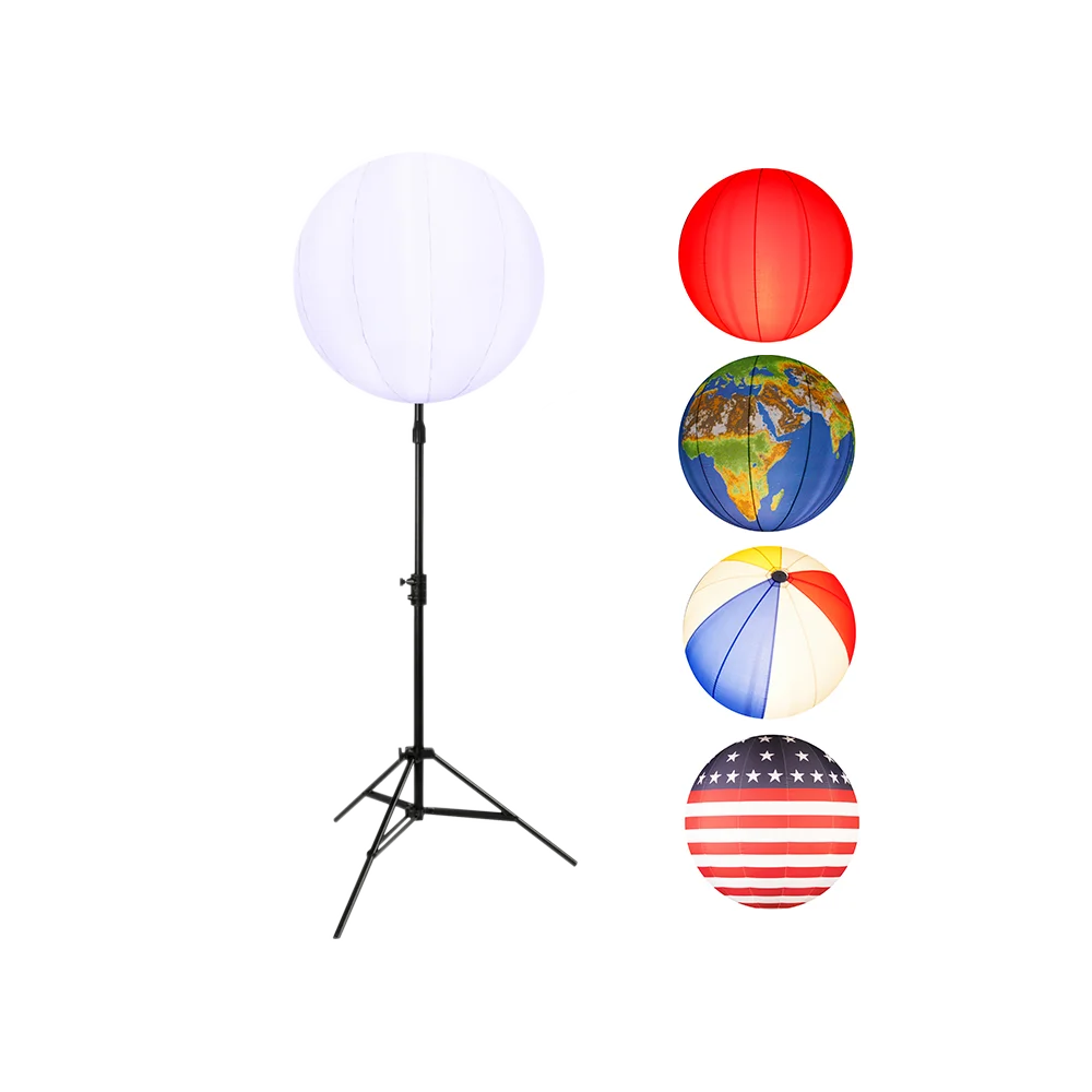 Ambulatory LED Balloon Atmosphere Work Light RGB 200W for outdoor lighting