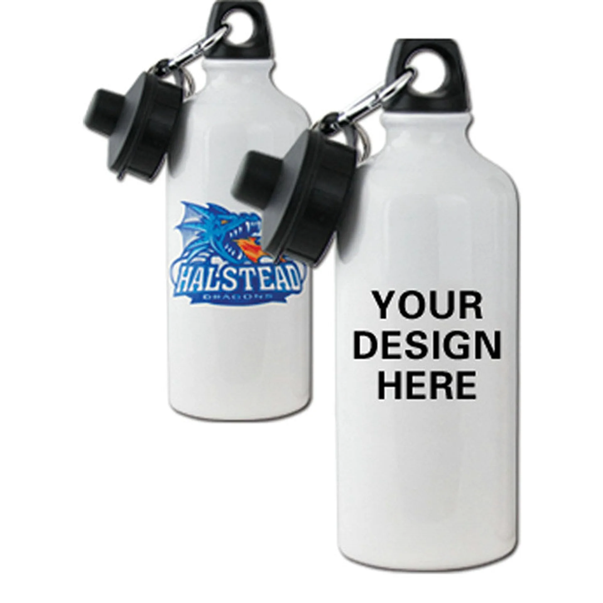 600ml Double Covers Aluminium Travel Mug Sport Bottle Custom Sublimation Water Bottle Climbing Kettle