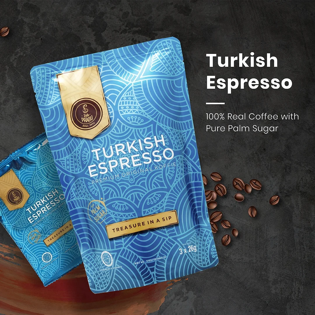 Хит продаж, высокое качество, растворимый кофе, турецкий эспрессо от Koffie Prabu