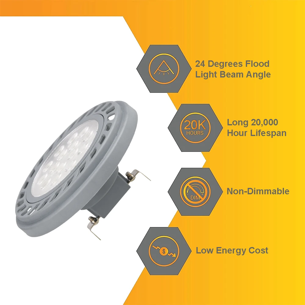 AC/DC 12V Gu10 AR70 SMD Downlight gx53 Lamp 3000K/4000K/6000K Ar111 Led Spotlight AR111 Led Bulb LED Ar111
