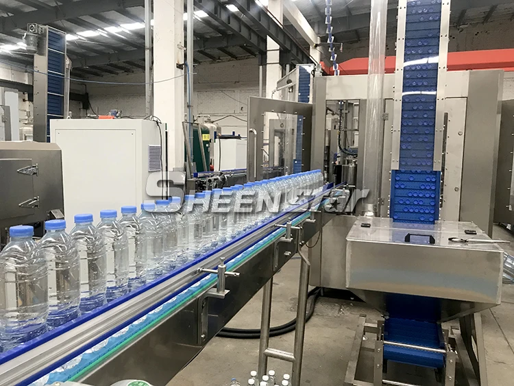 Automatic automatic table water mini bottle filling machine line