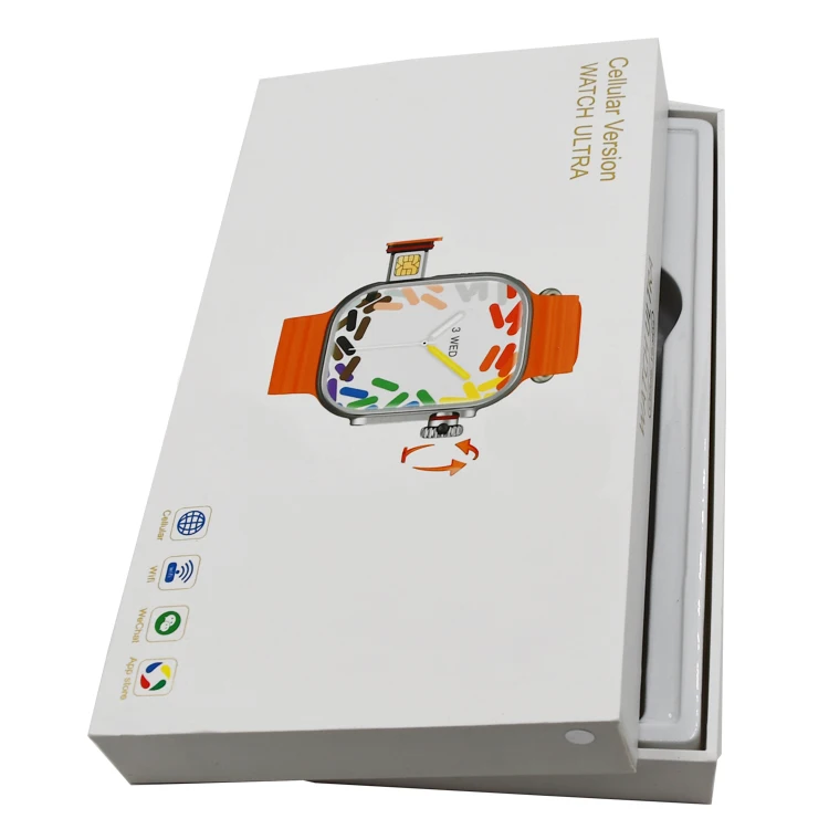 Customizable cardboard watch gift box