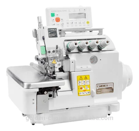 GC3216EX-5/EUT/DD Computer Direct Drive 2 Needle 5 Thread Overlock Machine With Auto Electrical Trimmer