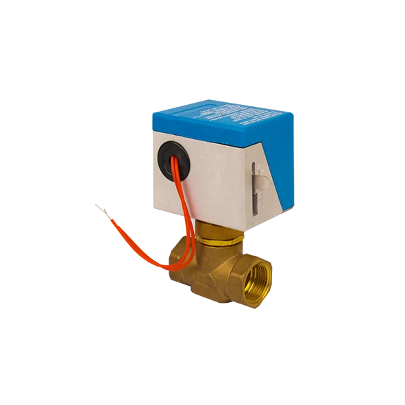 2 way FCU on off spring return electric motorized control valve (Johnson VA-7010)