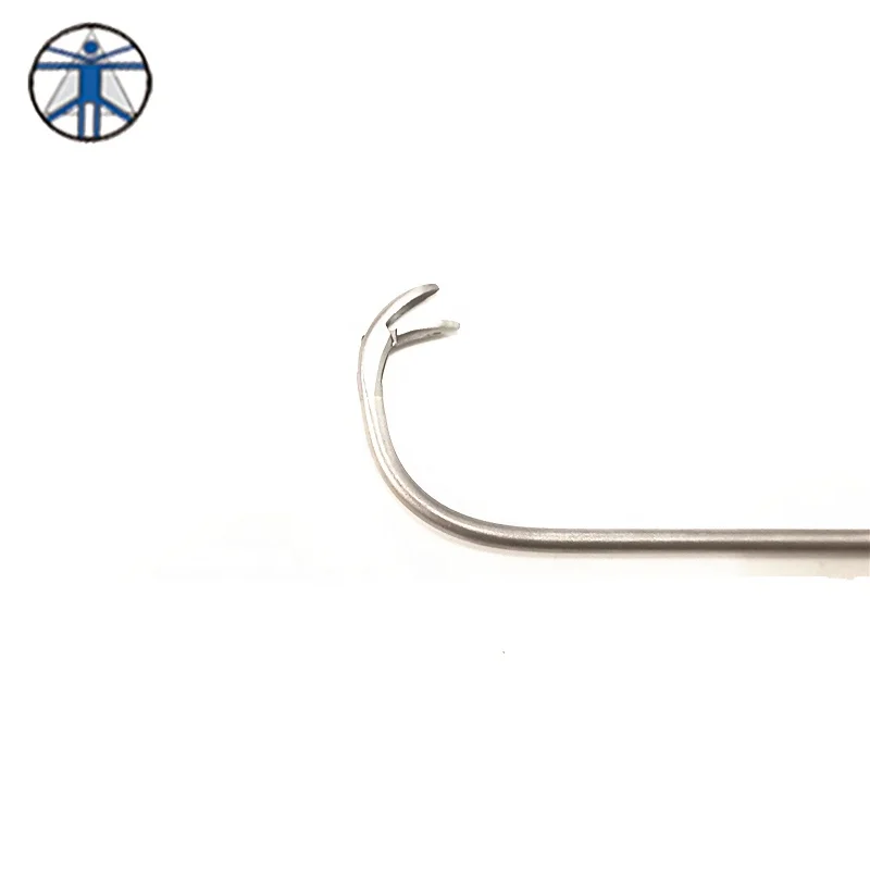 ENT ent хирургические щипцы, щипцы для захвата носа, Длинные изогнутые, вверх 115 градусов