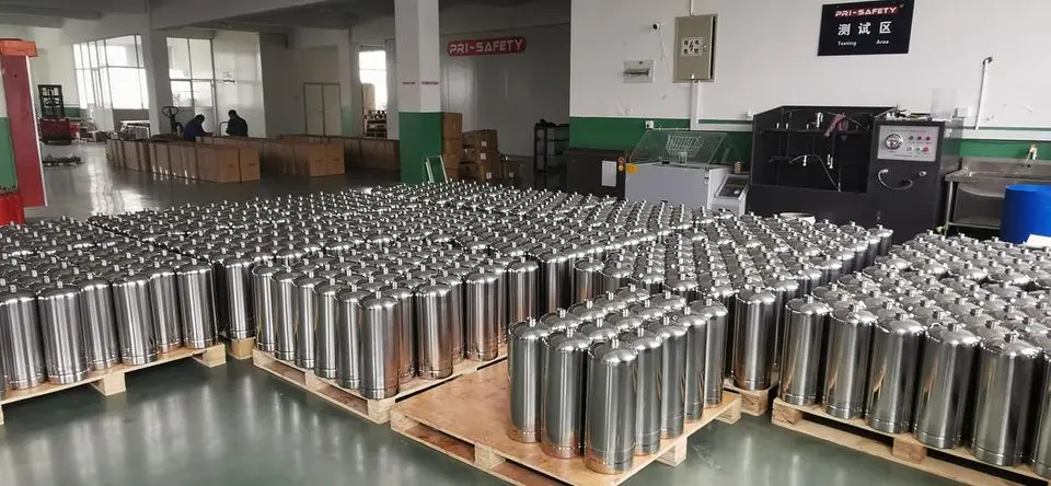 SUS304 Stainless Steel Fire Extinguisher Cylinder