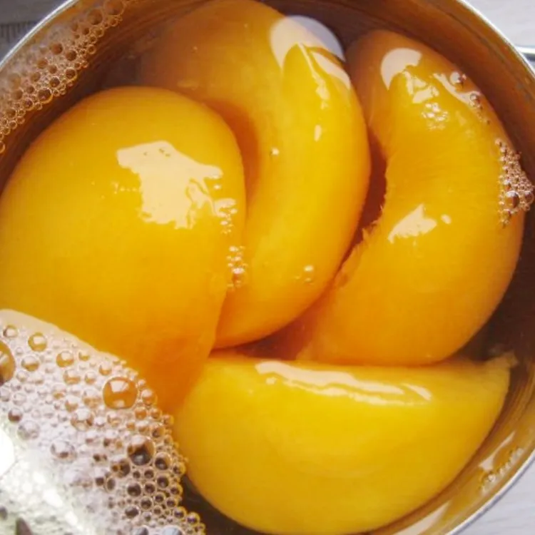 Factory Direct Canned Yellow Peach Fruit  In Halves