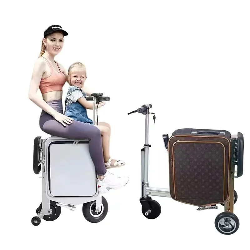 scooter suitcase  Travel trolley bag pinner Luggage suitcase  Rolling