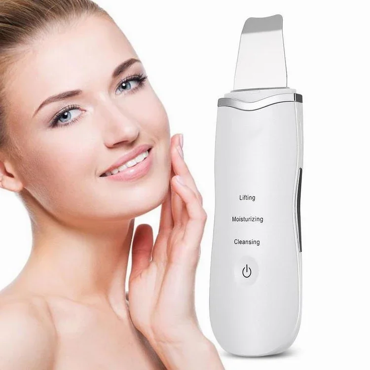 Professional Portable Sonic Spatula Face Ionic Peeling Beauty Machine Facial Ultrasonic Skin Scrubber