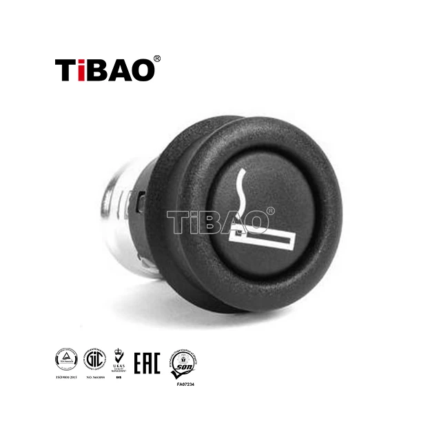 TiBAO Car Cigarette Lighter Element Switch for BMW F32 M4 E60 F10 F12 F13 F25 E53 E70 F15 F16 E71 61346969134 61 34 6 969 134