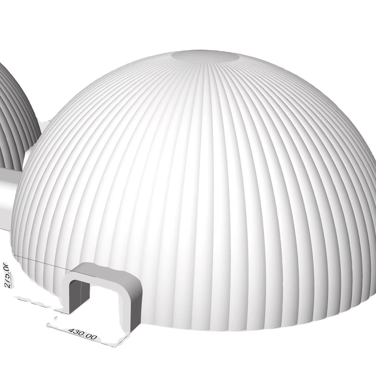 2024 Inflatable factory Camp Mongolian Yurts Inflatable Lawn Tent, BIG inflatable dome tent, inflatable Eskimo igloo dome tent