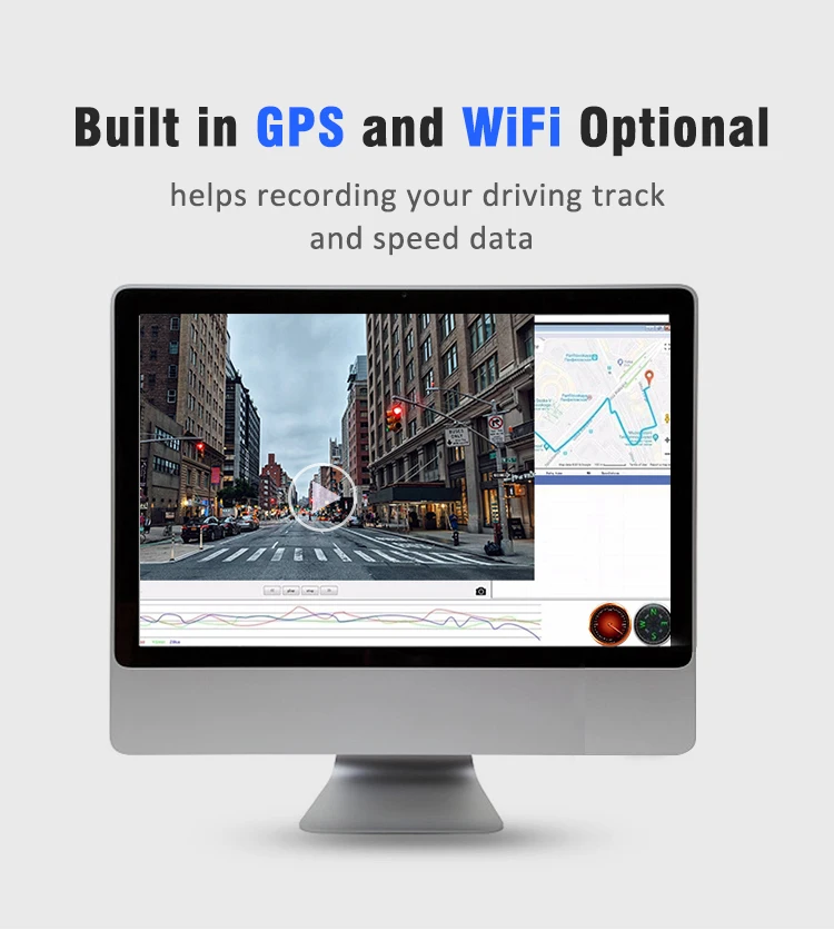 Car Recorder Cam For Cameras Hidden Record And With Vehicle 1080P Video Back Side 360 Android Gps Inside Small Rear Dash Camera