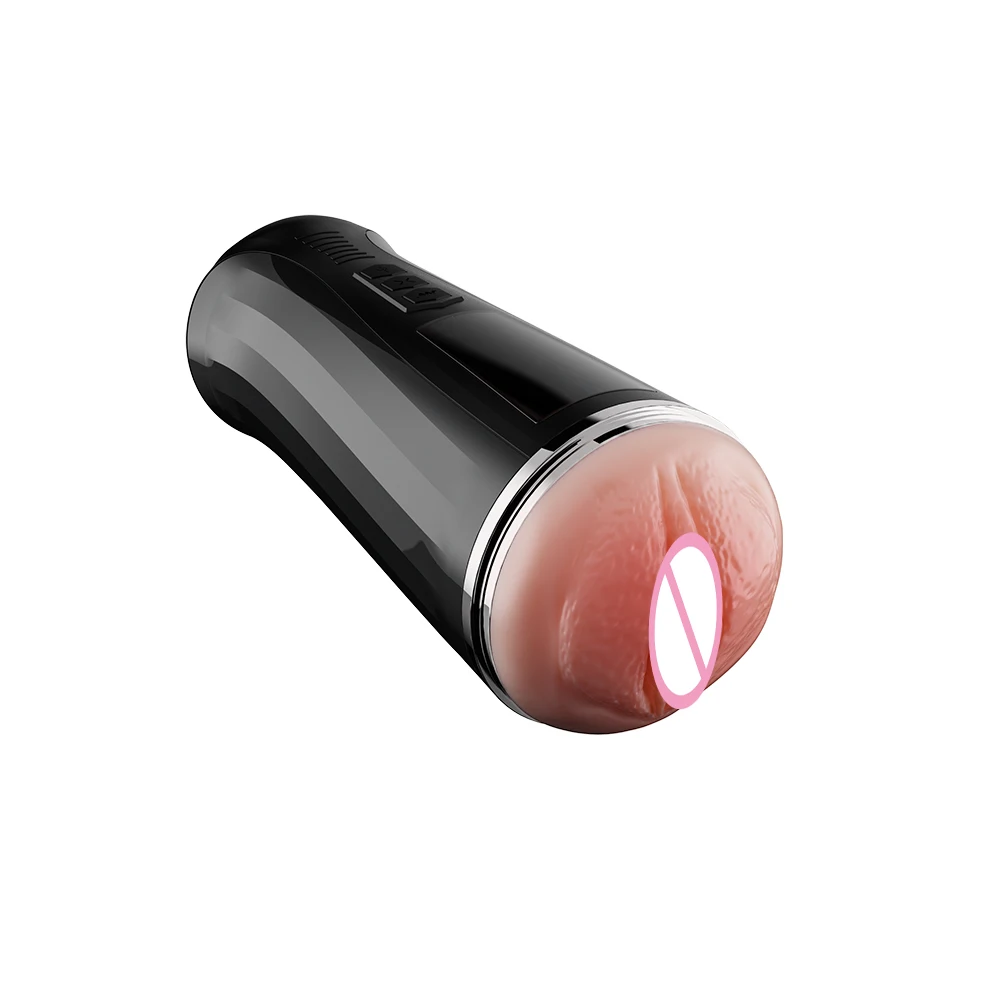 Имитирующий женский голос на присоске Мужской мастурбатор чашка Силиконовая мягкая вагинальная Глубокая глотка сосающая секс-игрушка вибратор для мужчин