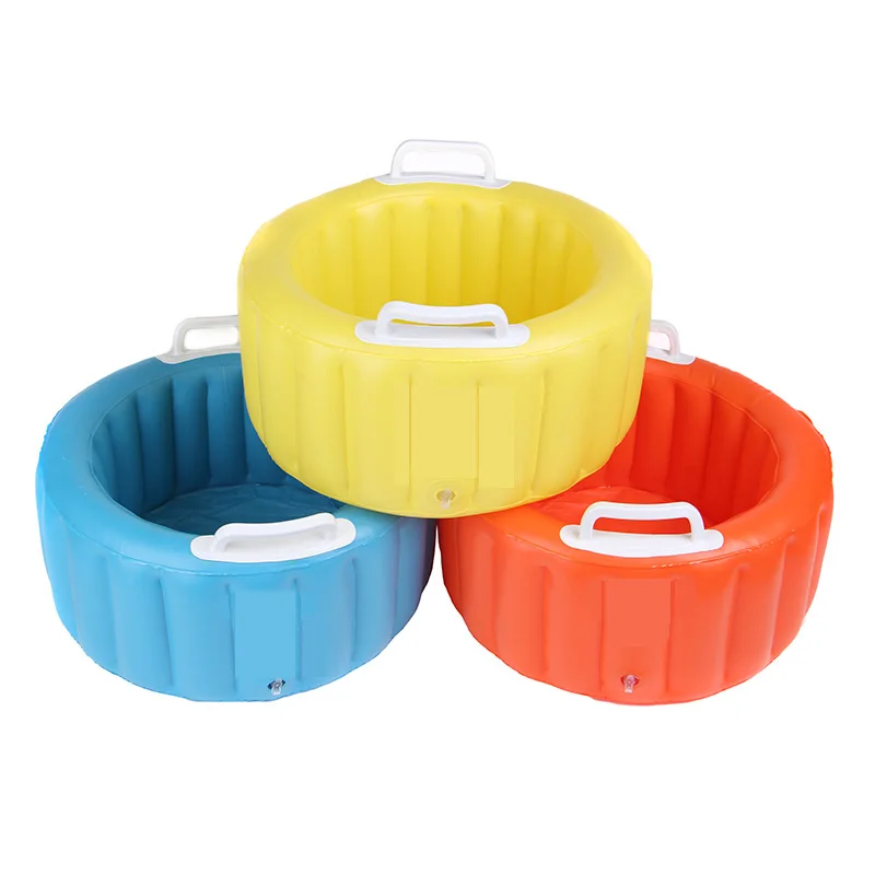 Promotional Custom logo Printing Pedicure Care Relax Feet Soak Bath Foot Inflatable Spa Basin