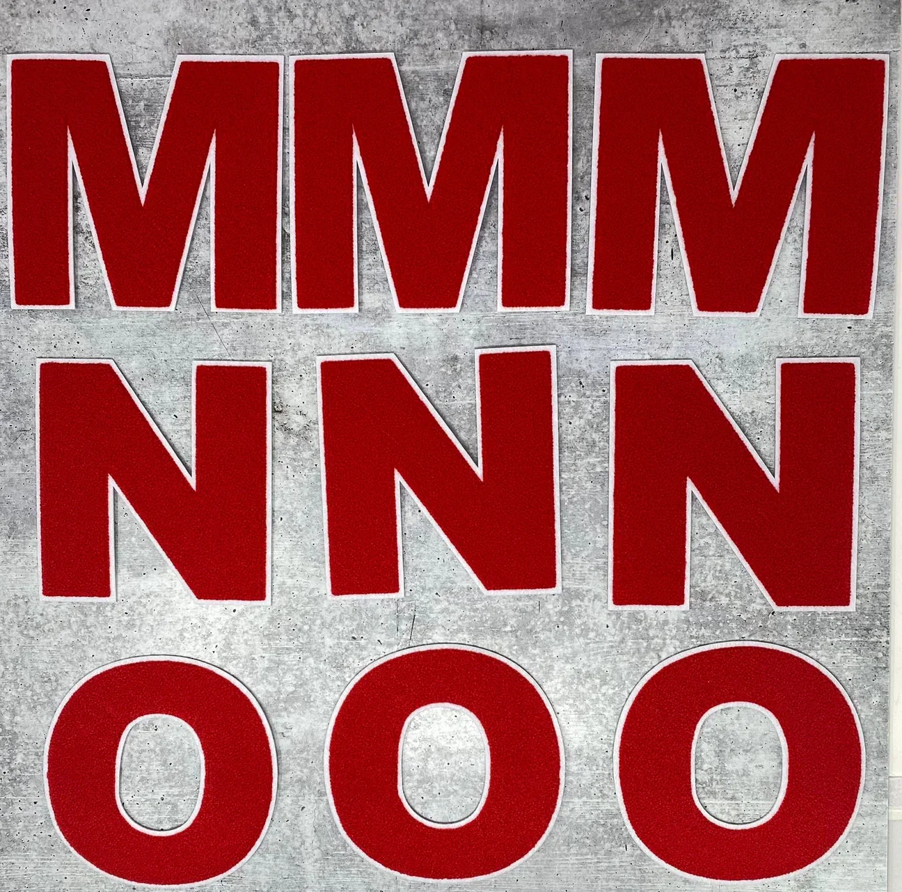 large varsity alphabet patches letter jacket patch