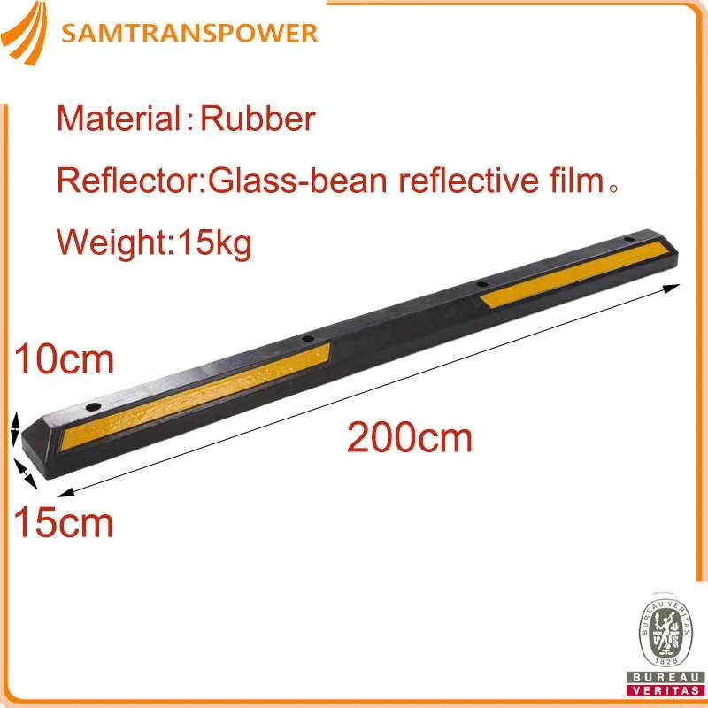 Quality 1650mm Car Rubber Wheel Stopper