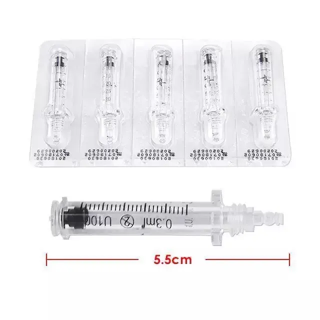 0.3 ampoules / 0.5 Ampoule for Needle Free Injector for Hyaluronic Pen
