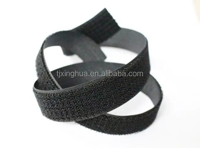 OEKO factory wholesale adhesive elastic hook loop in roll