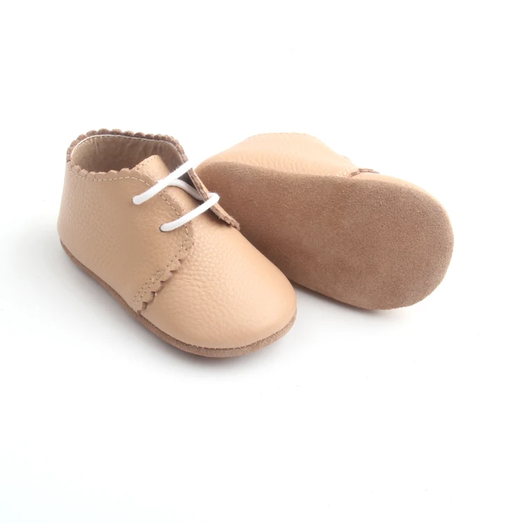 Pattern Soft Leather Baby Girl Oxford Casual Shoes Toddler Shoe