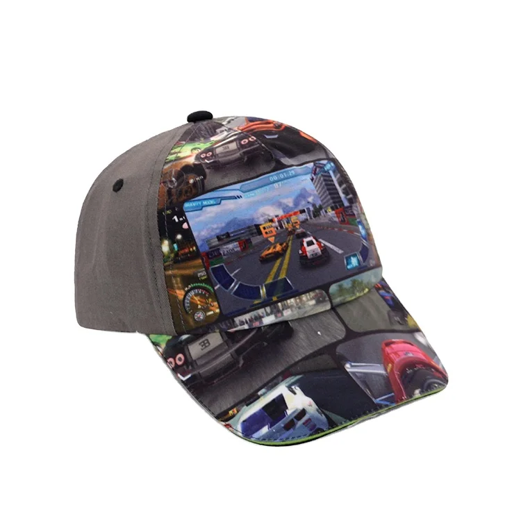 OEM Customized 6-panel hat sport cap printed