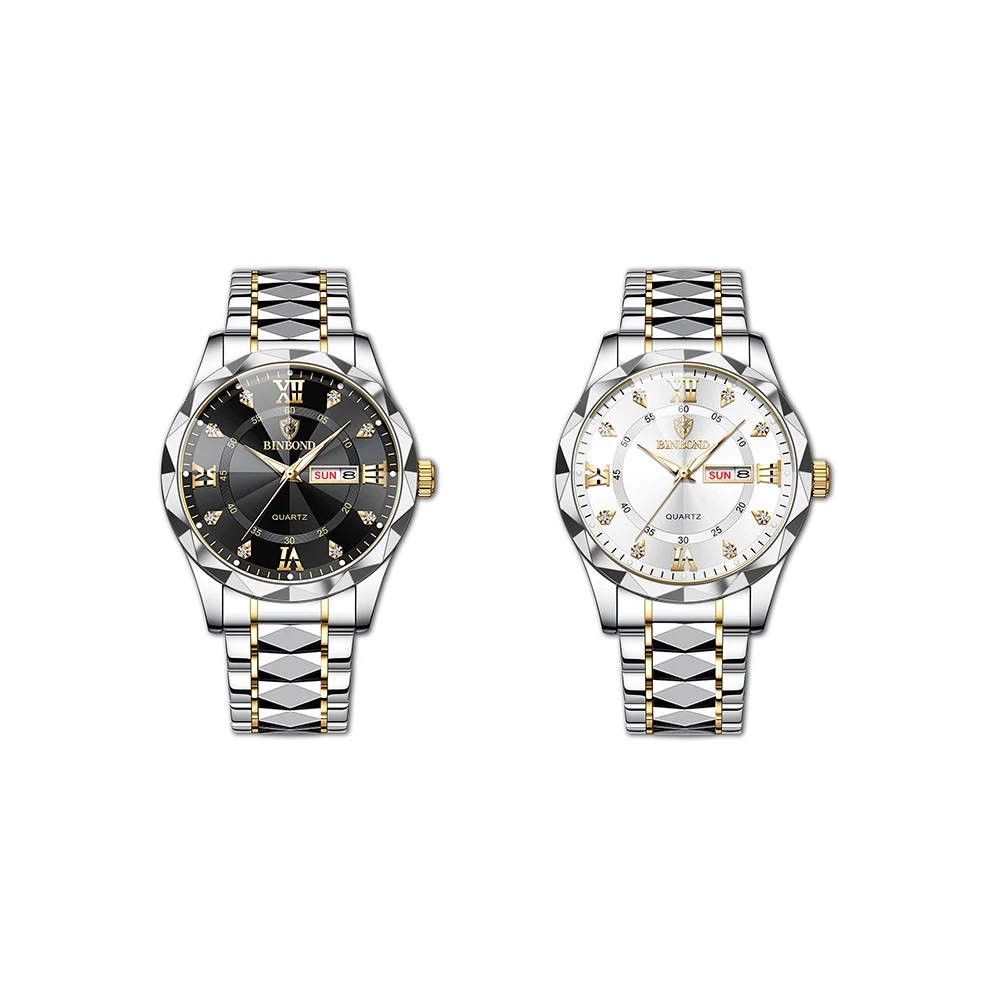 Finely Crafted Custom Quartz Watch Offering Seamless Integration of Form and Function for a Contemporary Look