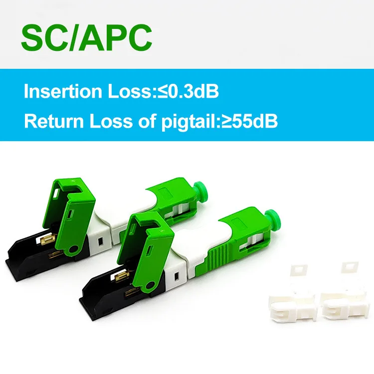 FTTH Fiber Optical Fast Conector SC/APC SC/UPC Optic Fiber Fast Connector
