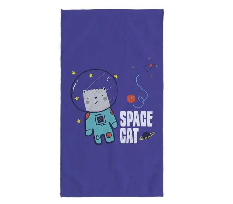 Custom Personalized Design Sublimation Printing Blank White Hand Bath Towel Set