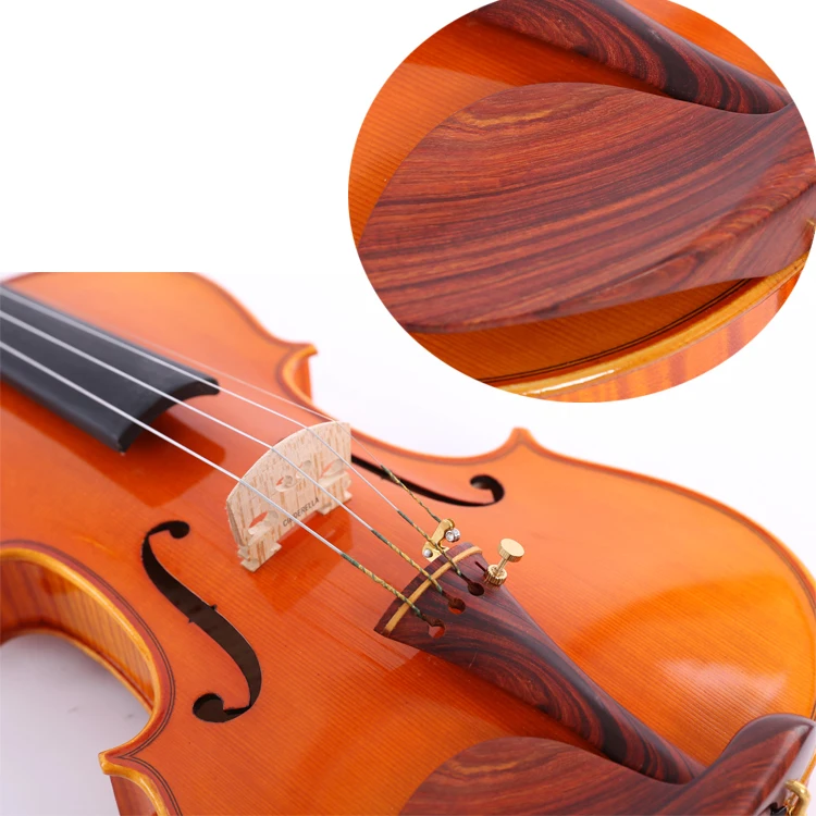 High level European Material flame maple Violin Whole board violin solo violin