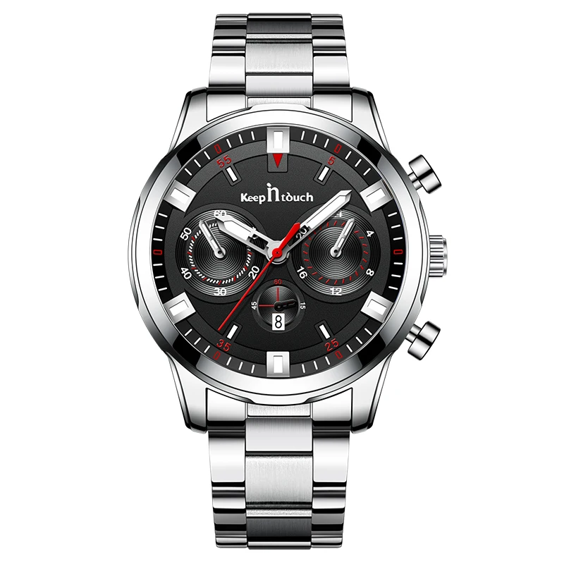 Waterproof Male Wrist Watch Wholesale Businessmen Sport Quartz Watch Custom Your Logo Quartz Luxury Watches Men