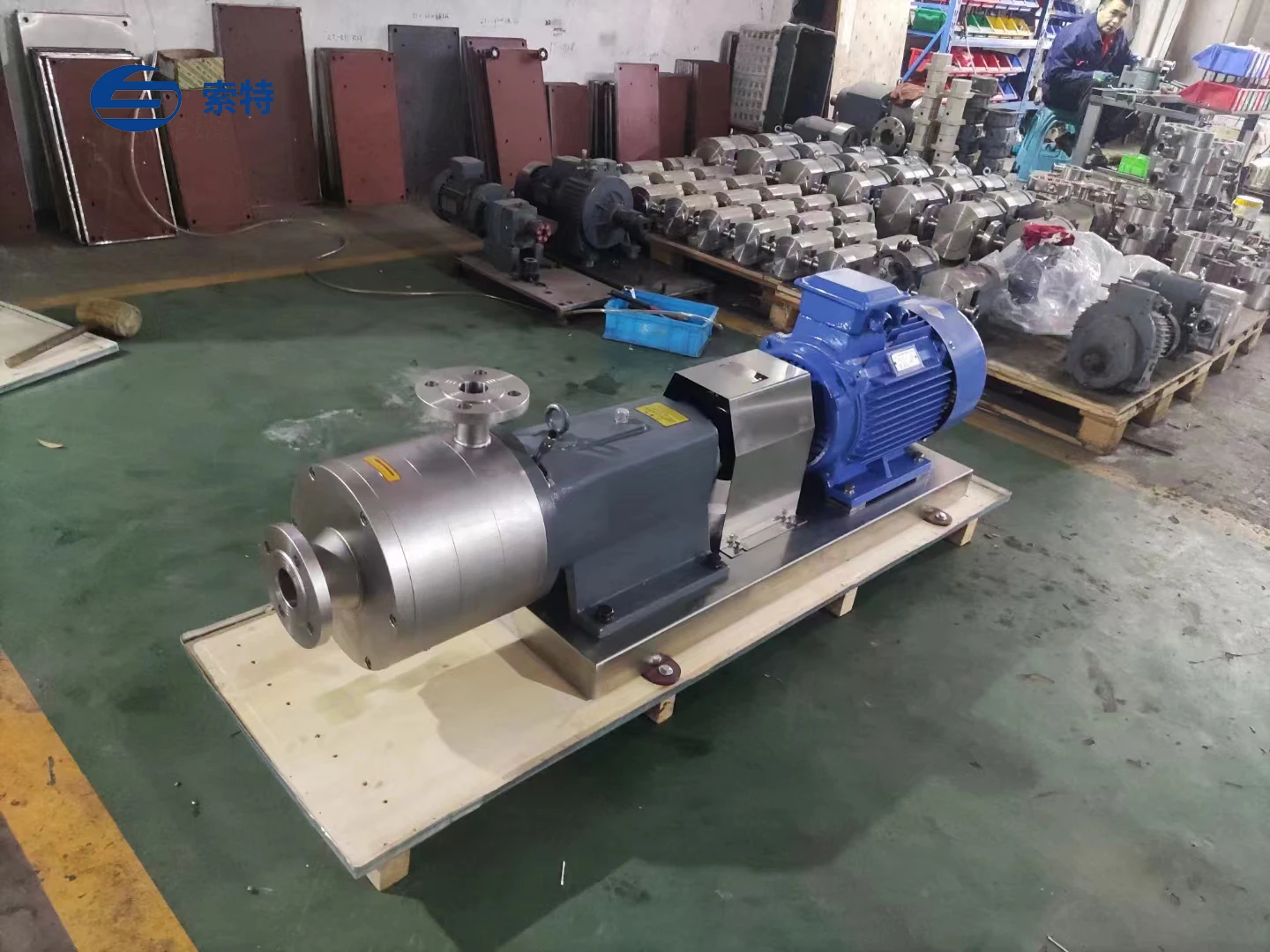 High Quality Chemical Production Rotor Pump Food Grade Sauce Conveying Pump Stator Rotor