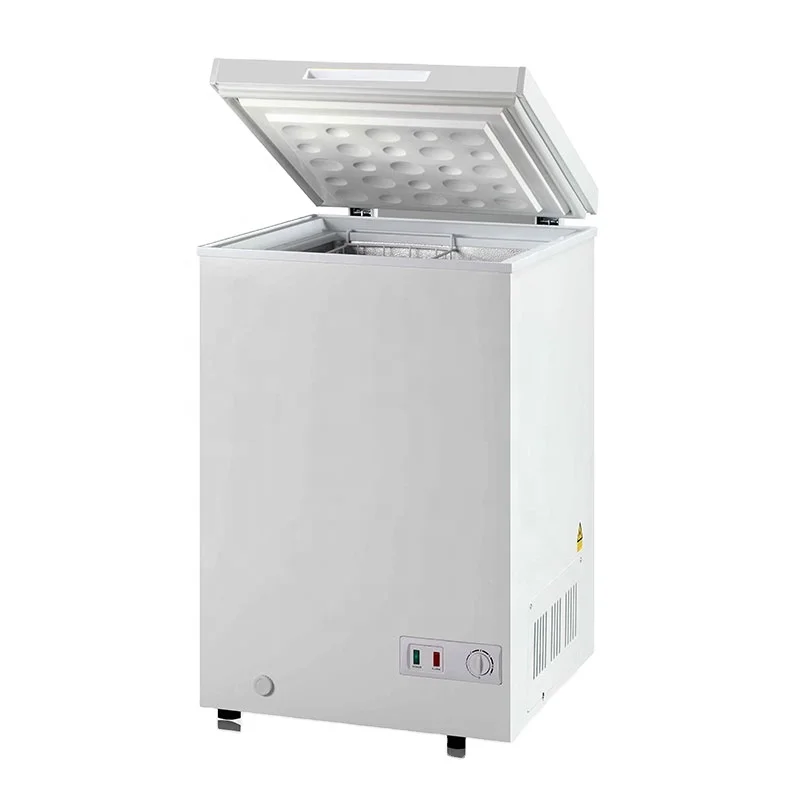 Wholesale High Quality 80-400L Household Single Door Deep Chest Freezer With Handle