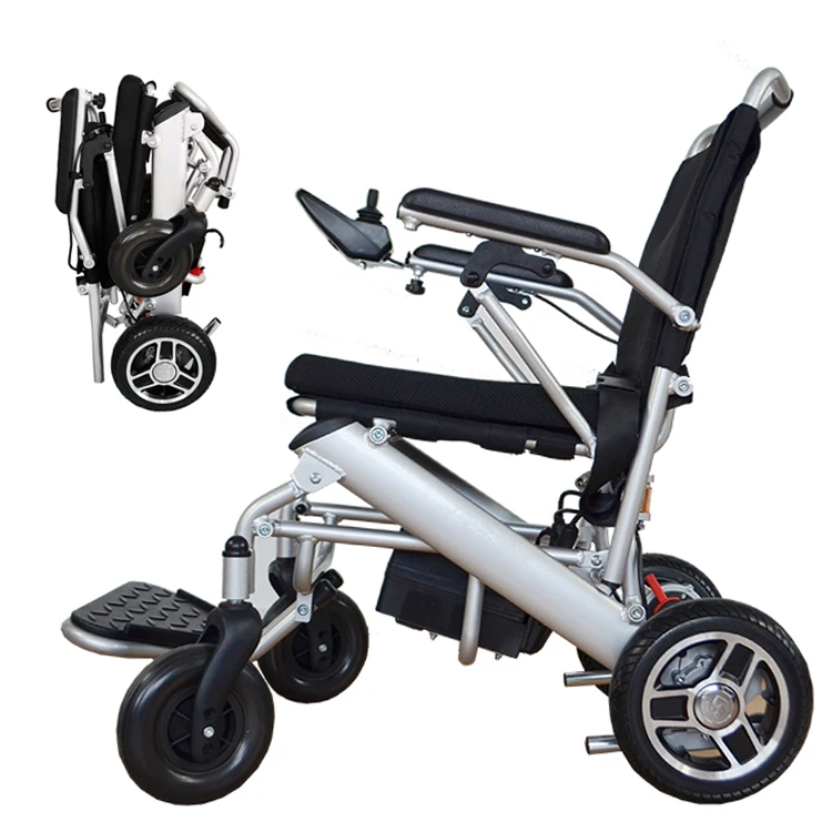 Cheap Attendant Operated Four Wheel Brushless Wheelchair In Stock