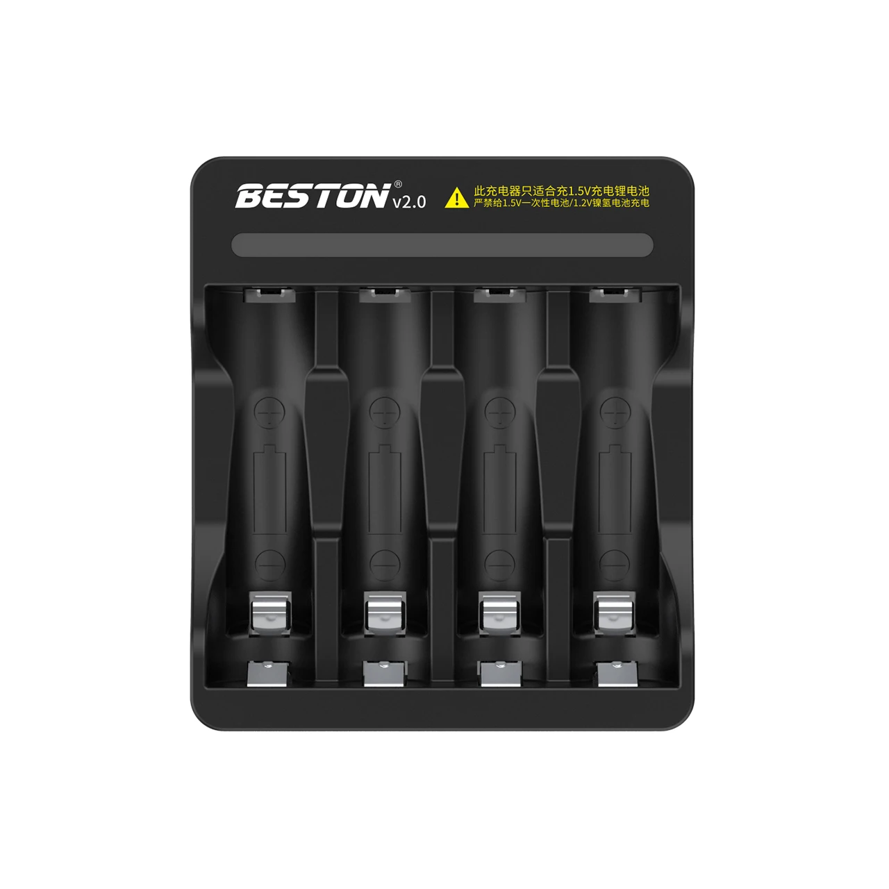 BESTON 4 slot fast charge 1.5V lithium battery smart charger for AA Triple A 1.5V battery
