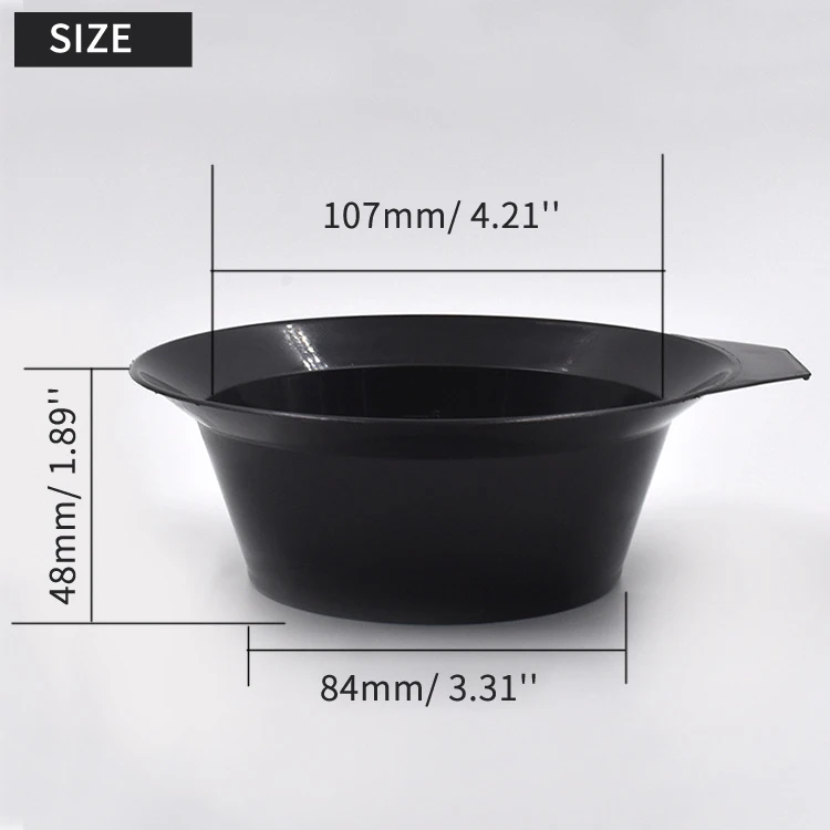 Salon Hair Dye Color Whip Disposable Hair Dye Professional Mixing Bowl